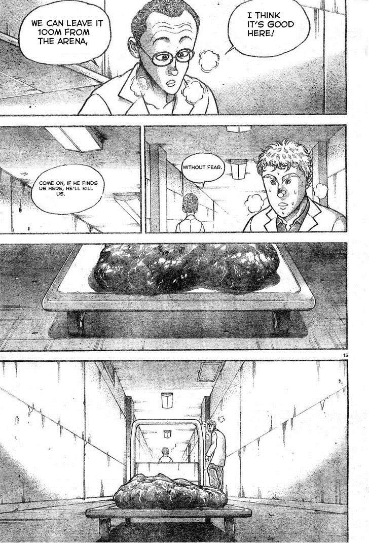 Hanma Baki Vol.19 Chapter 155 page 15 - Vol.19 Chapter 155: Samegai Satoru