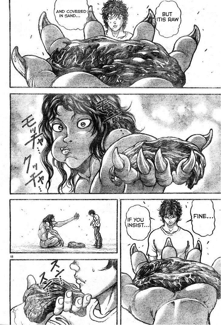 Hanma Baki Vol.19 Chapter 155 page 18 - Vol.19 Chapter 155: Samegai Satoru