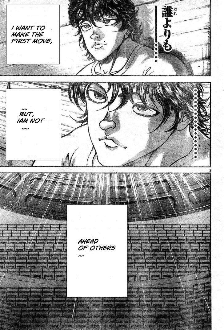 Hanma Baki Vol.19 Chapter 155 page 3 - Vol.19 Chapter 155: Samegai Satoru