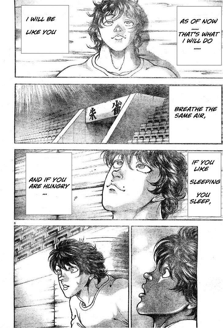 Hanma Baki Vol.19 Chapter 155 page 6 - Vol.19 Chapter 155: Samegai Satoru