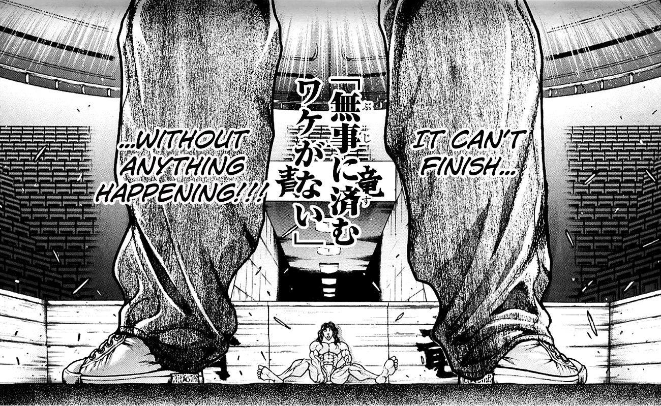 Hanma Baki Vol.19 Chapter 156 page 22 - Vol.19 Chapter 156: Superman...