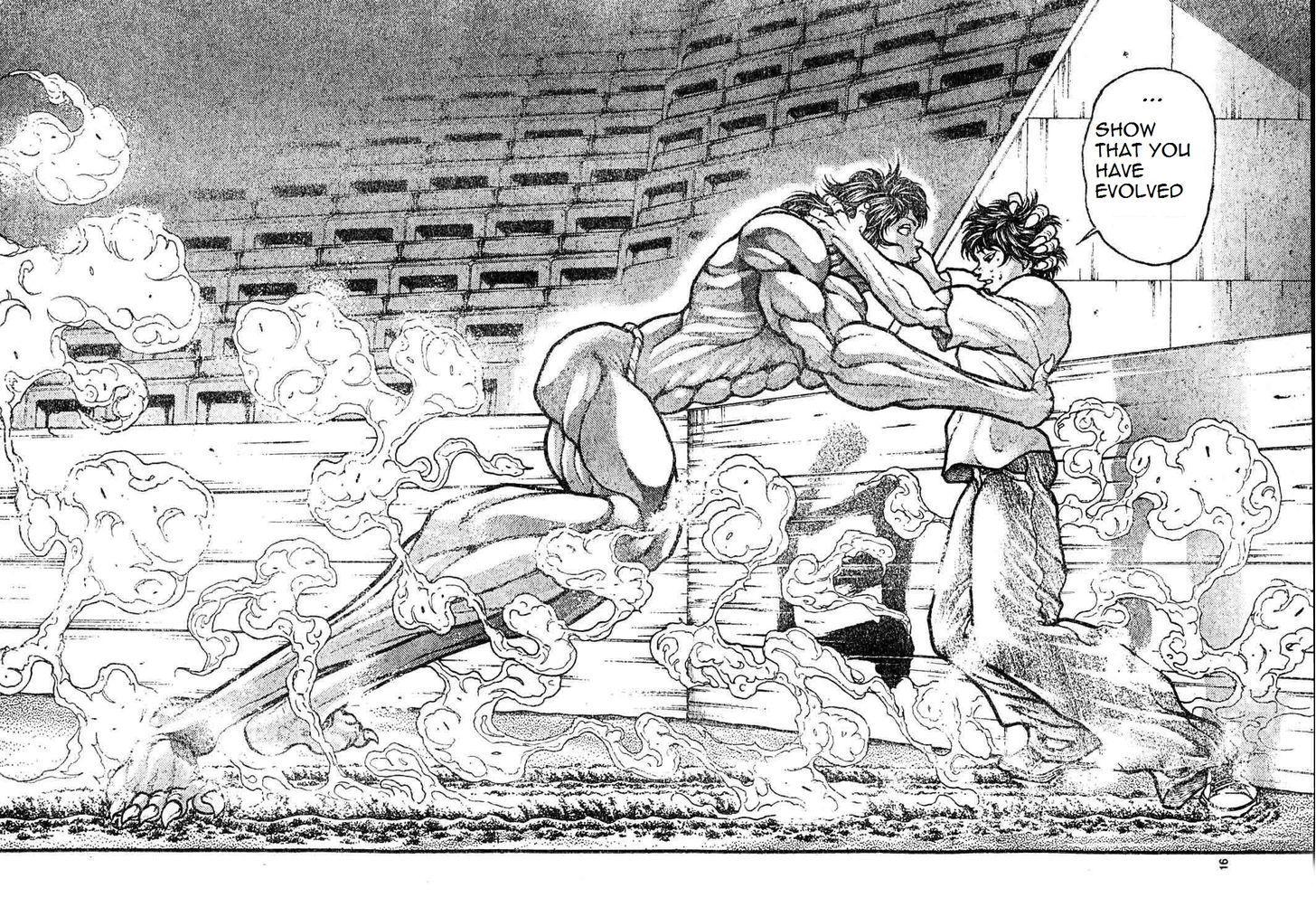 Hanma Baki Chapter 19.157 page 15 - Vol.19 Chapter 157: Rather Than To Eat