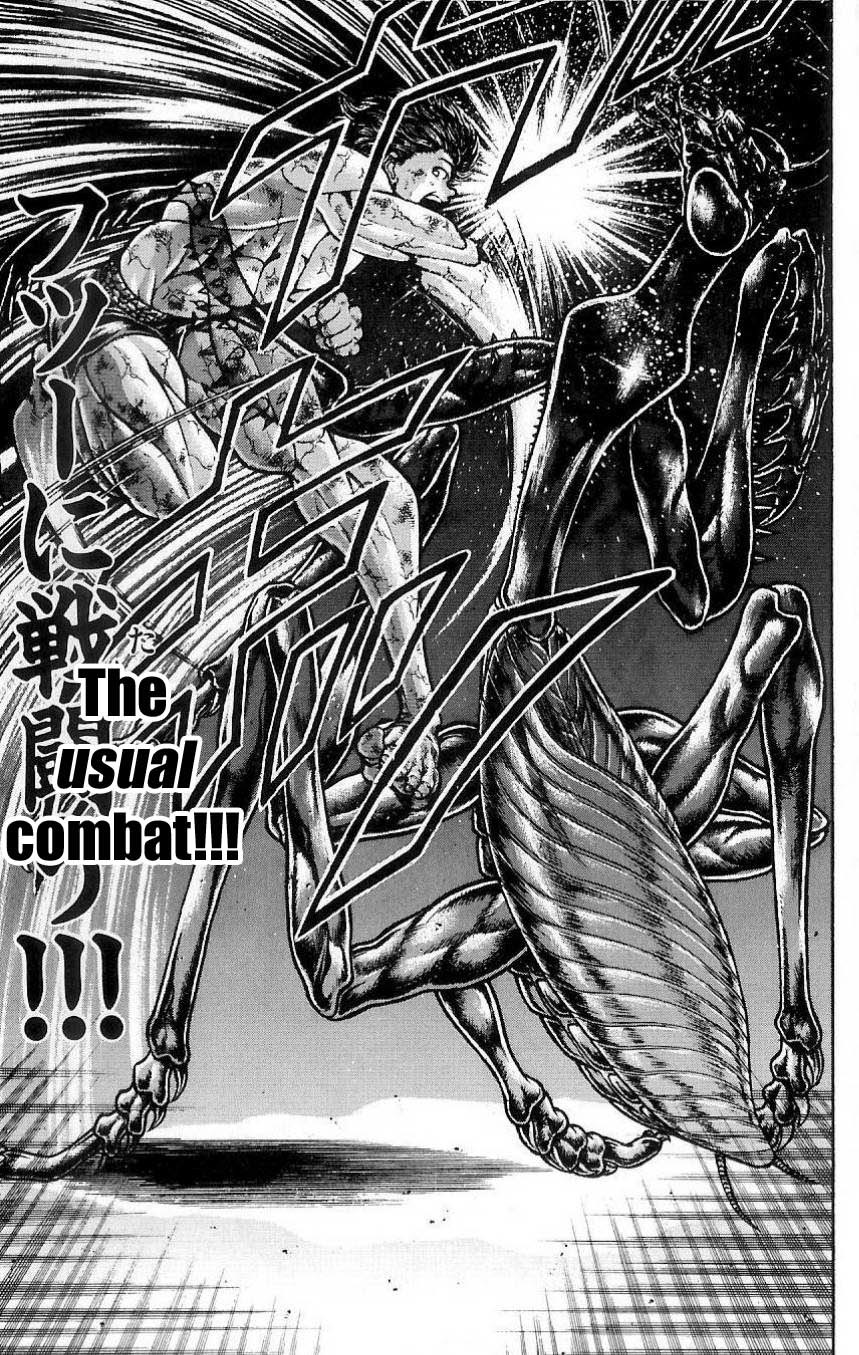 Hanma Baki Chapter 2.11 page 10 - Vol.2 Chapter 11: Human and Insect