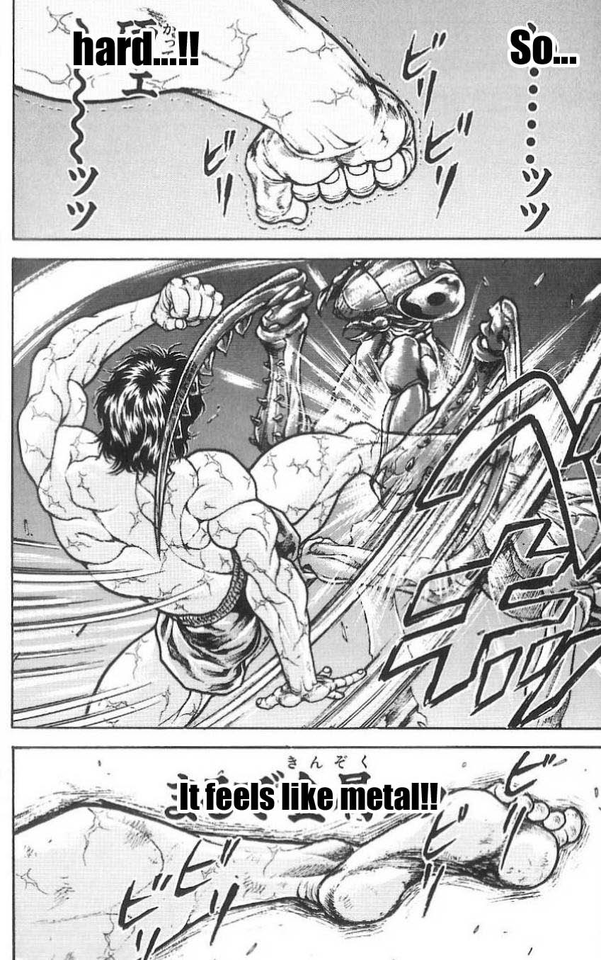 Hanma Baki Chapter 2.11 page 11 - Vol.2 Chapter 11: Human and Insect