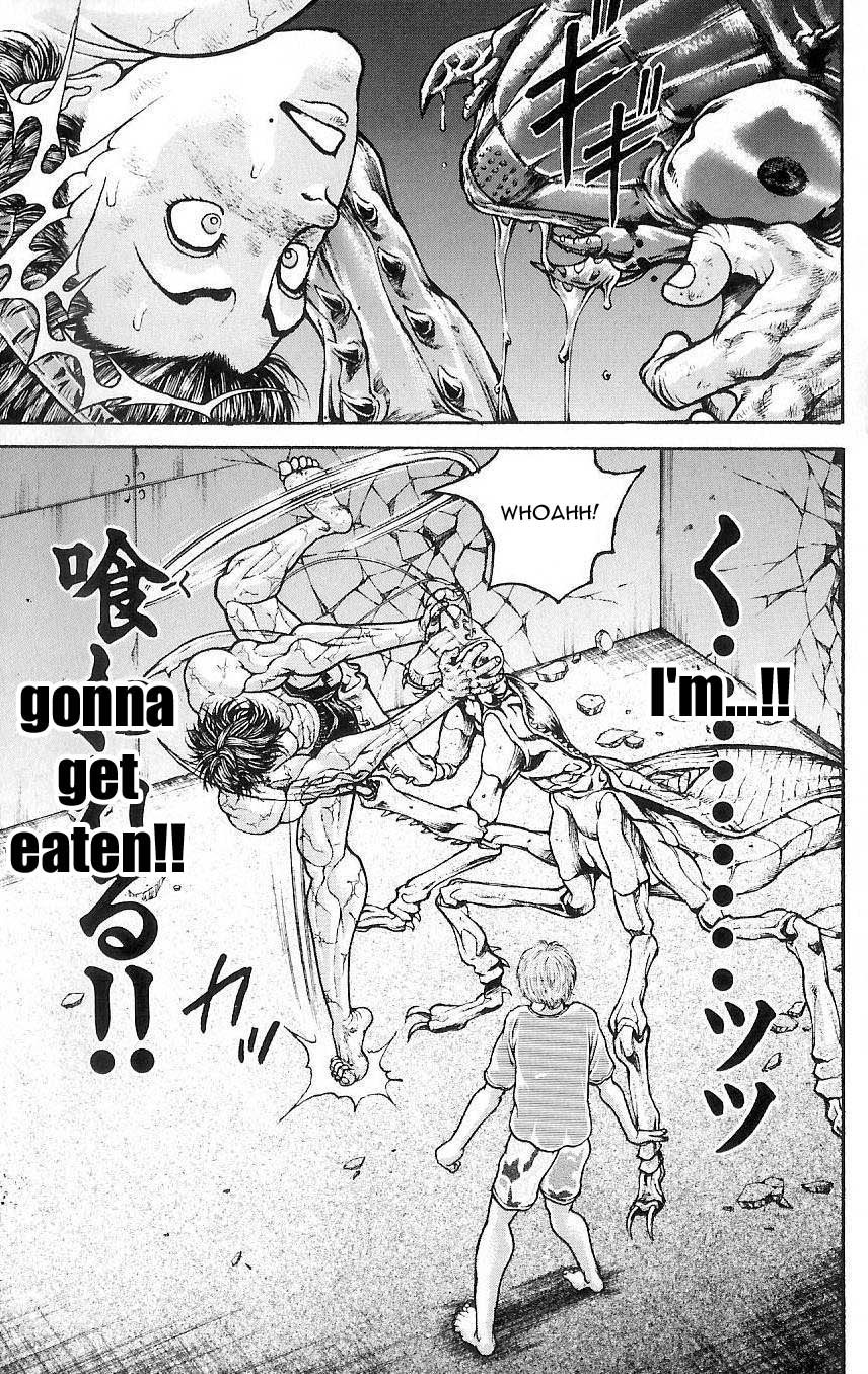 Hanma Baki Chapter 2.11 page 5 - Vol.2 Chapter 11: Human and Insect