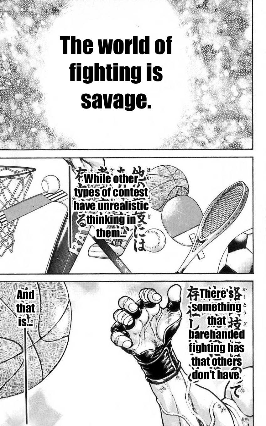 Hanma Baki Chapter 2.13 page 5 - Vol.2 Chapter 13: The Chance