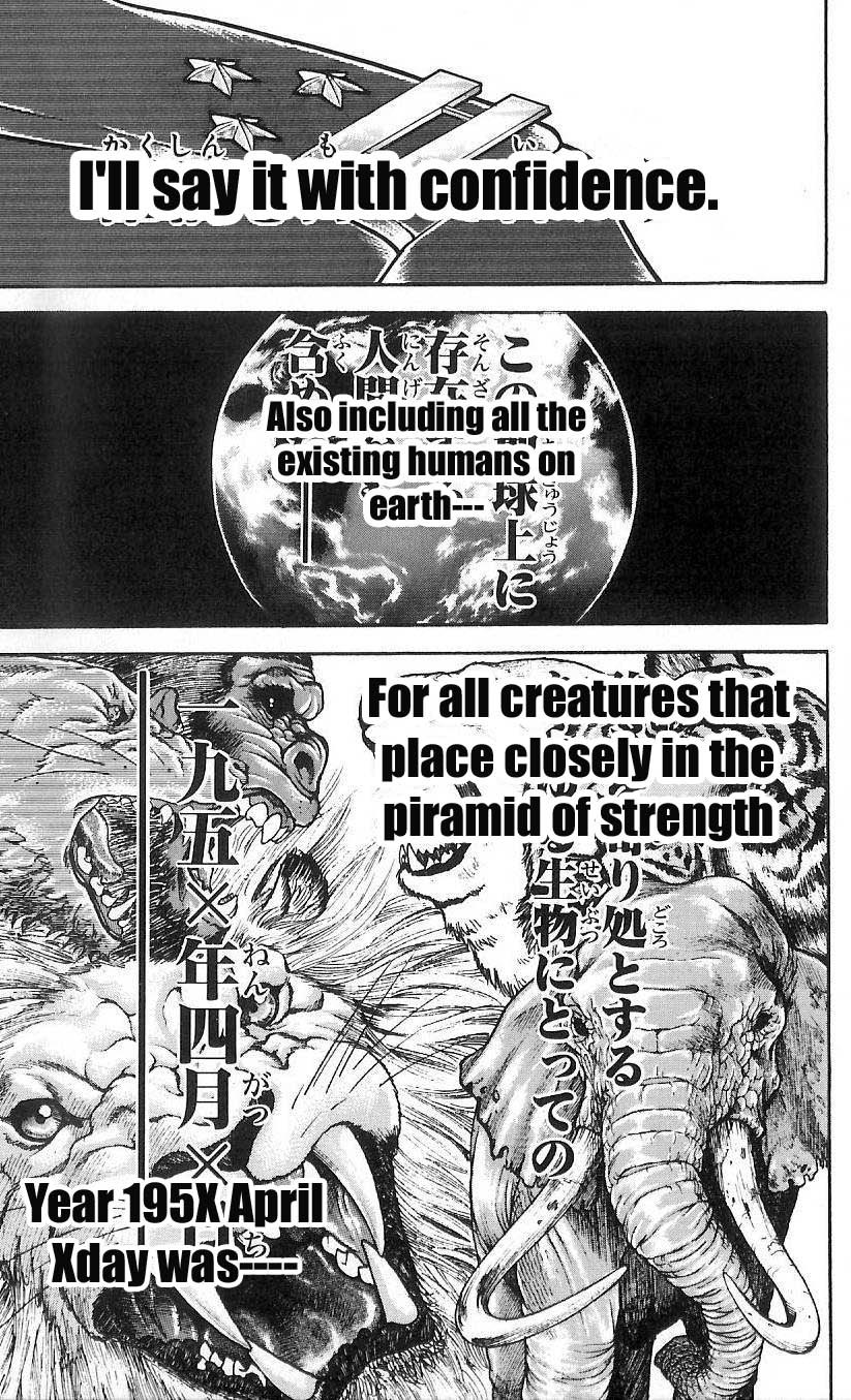 Hanma Baki Chapter 2.14 page 60 - Vol.2 Chapter 14: Even Terms to Predating