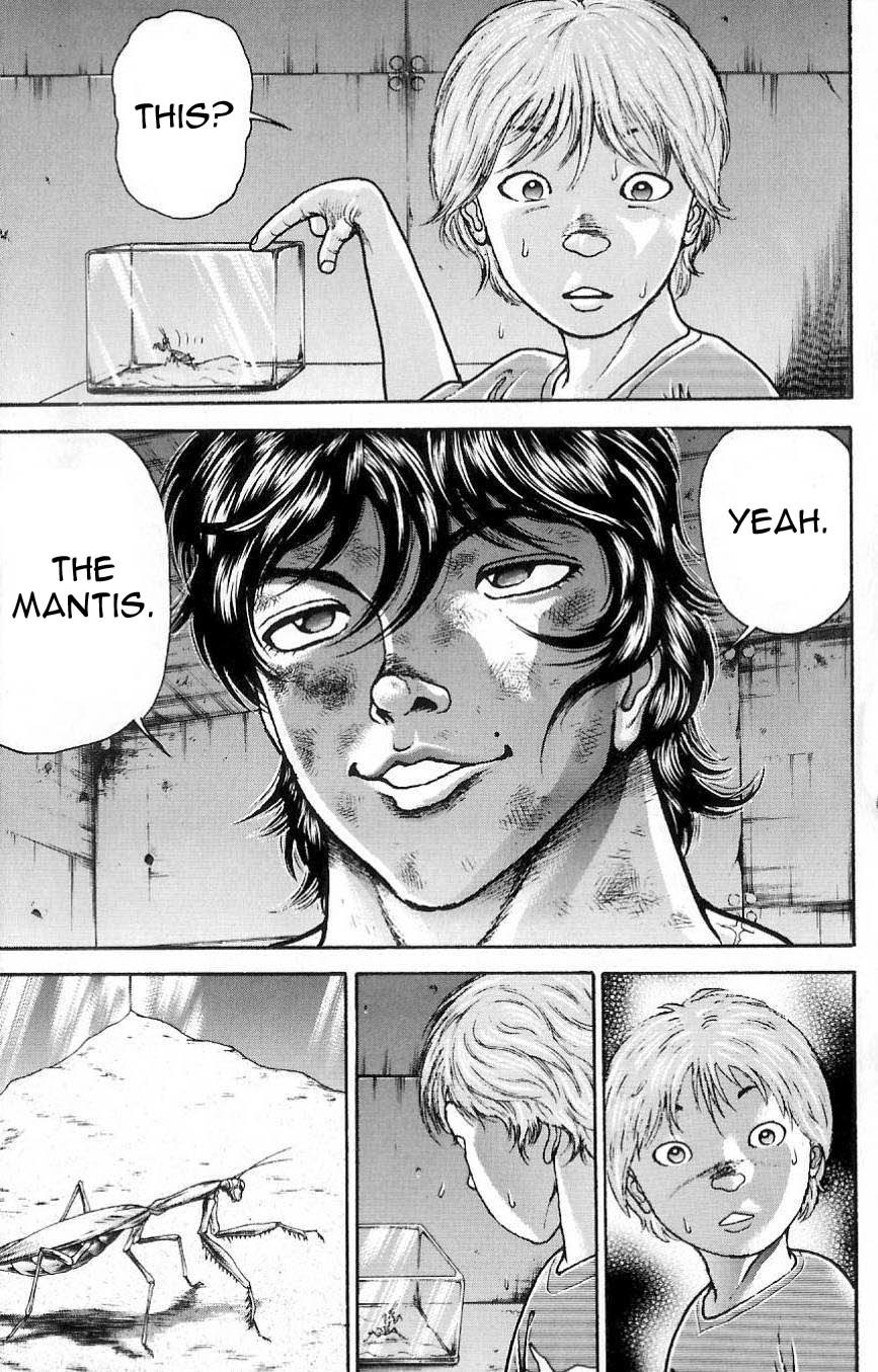 Hanma Baki Chapter 2.8 page 11 - Vol.2 Chapter 8: The Battle Begins