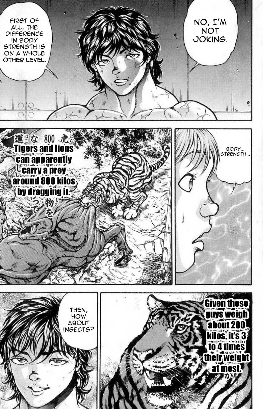 Hanma Baki Chapter 2.8 page 13 - Vol.2 Chapter 8: The Battle Begins