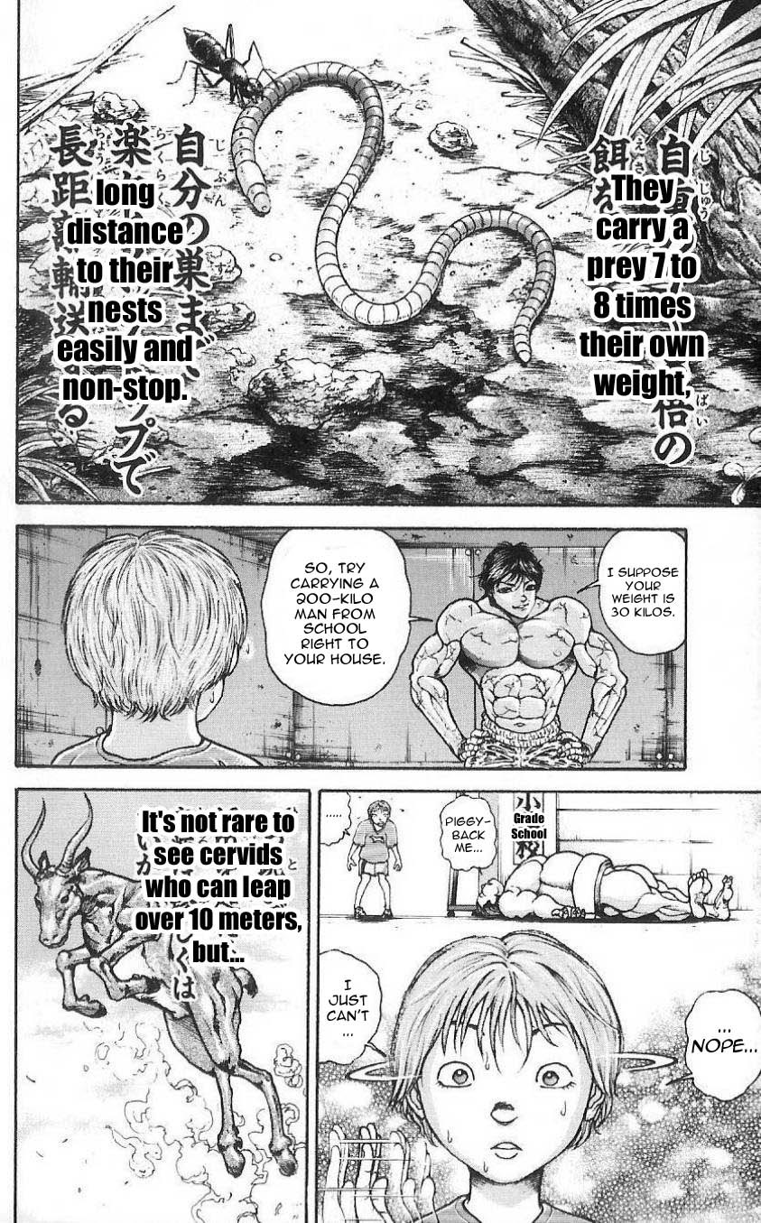 Hanma Baki Chapter 2.8 page 14 - Vol.2 Chapter 8: The Battle Begins