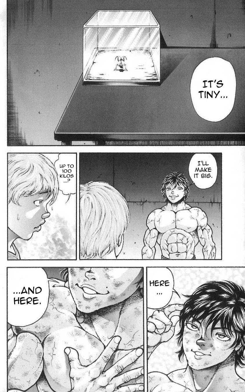 Hanma Baki Chapter 2.8 page 22 - Vol.2 Chapter 8: The Battle Begins