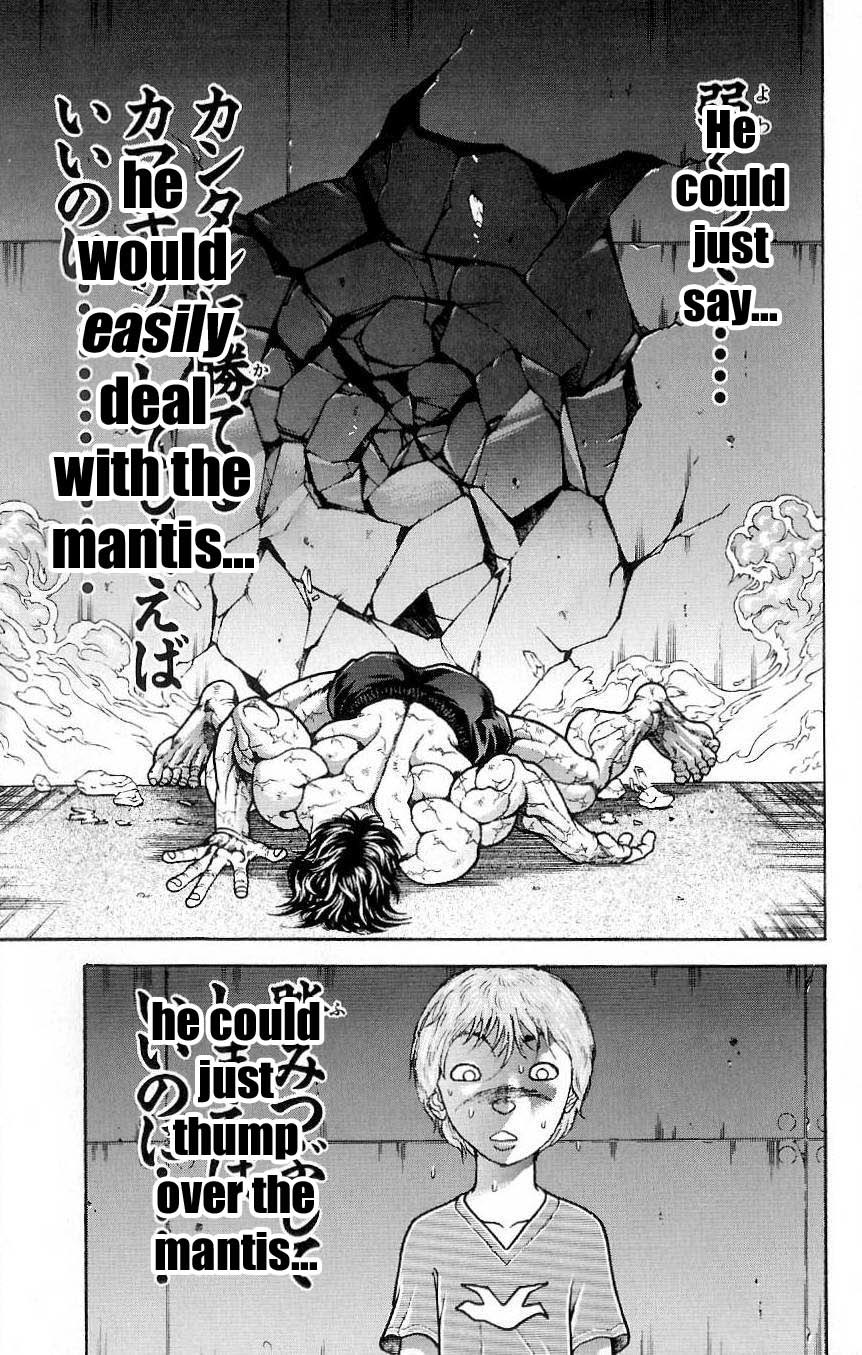Hanma Baki Chapter 2.9 page 19 - Vol.2 Chapter 9: Different Species' Bare-handed Fight