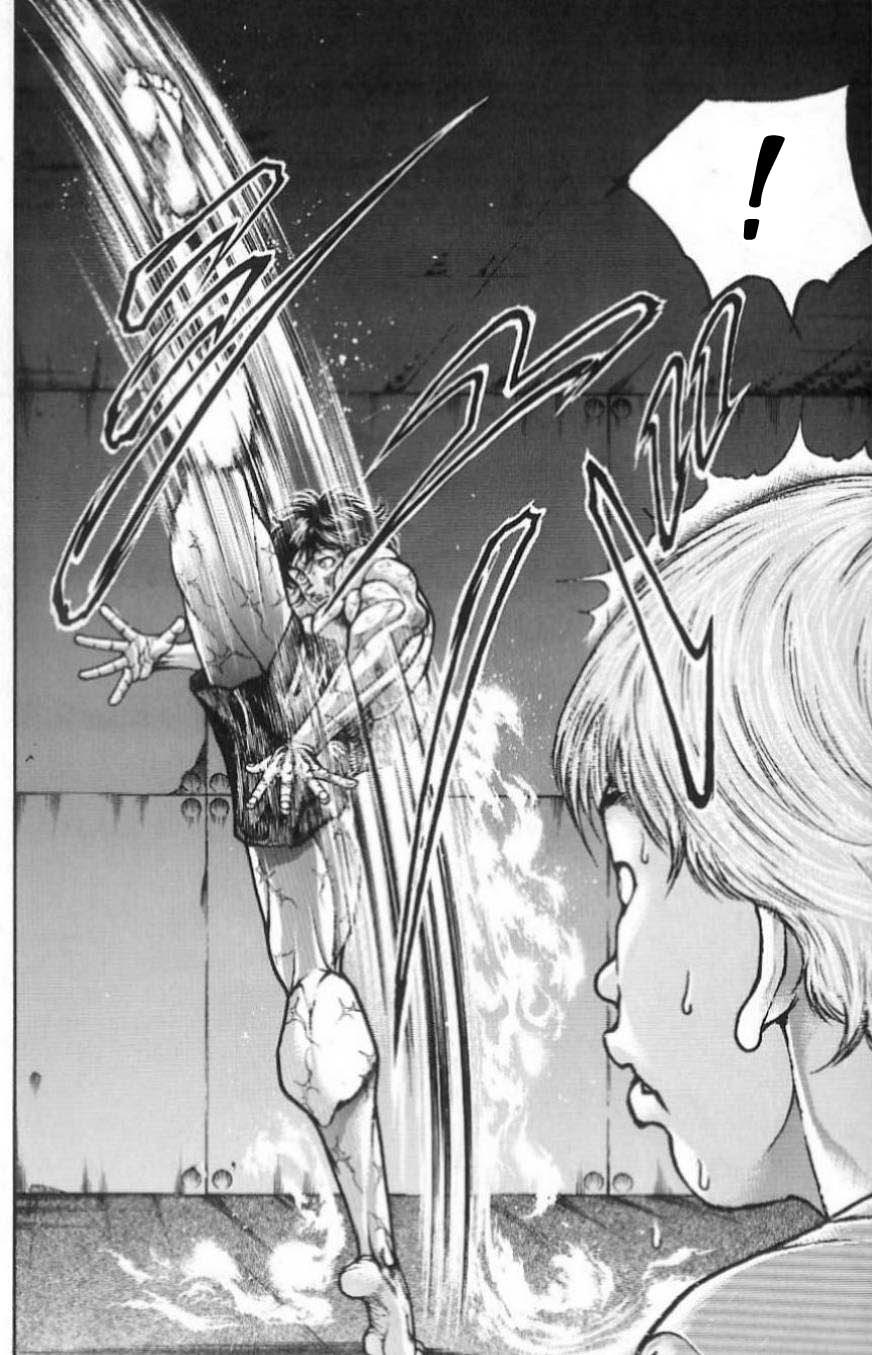 Hanma Baki Chapter 2.9 page 6 - Vol.2 Chapter 9: Different Species' Bare-handed Fight