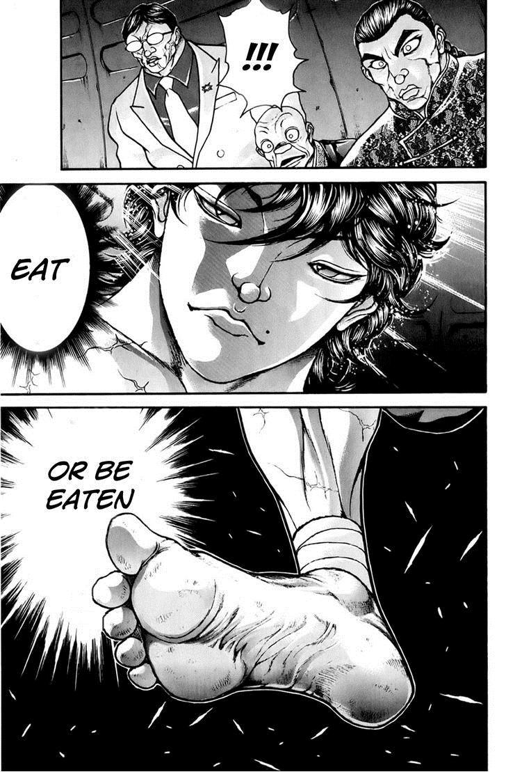 Hanma Baki Chapter 20.158 page 22 - Vol.20 Chapter 158: Pride
