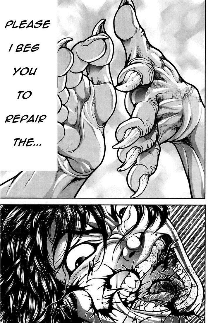 Hanma Baki Chapter 20.160 page 17 - Vol.20 Chapter 160: Prayer