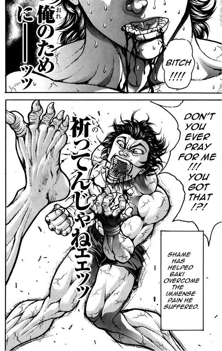 Hanma Baki Chapter 20.160 page 20 - Vol.20 Chapter 160: Prayer