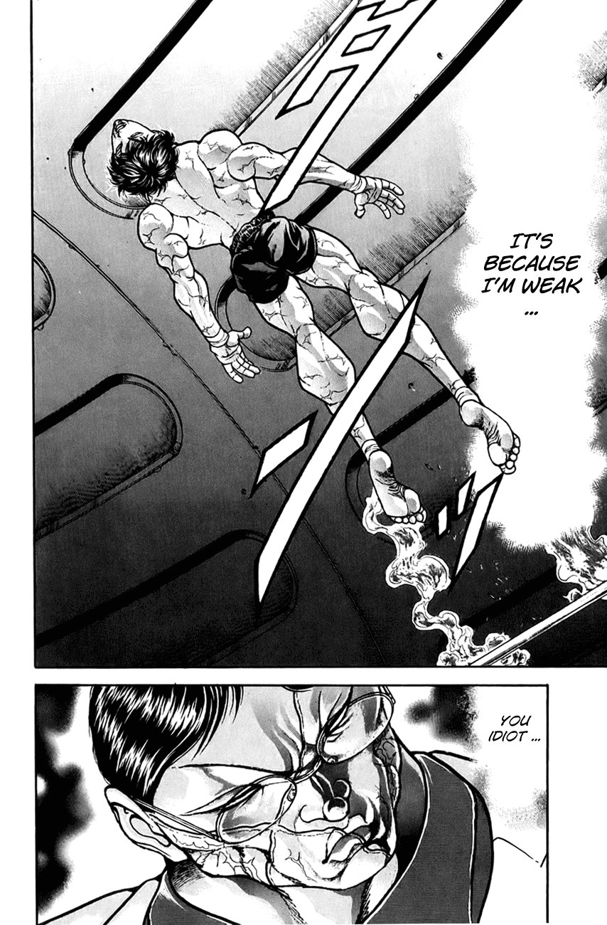Hanma Baki Chapter 20.161 page 22 - Vol.20 Chapter 161: Safety Products