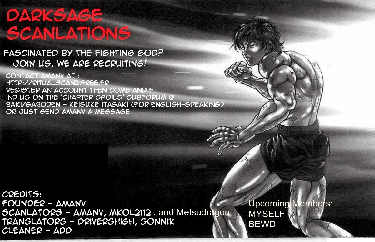 Hanma Baki Chapter 20.162 page 19 - Vol.20 Chapter 162: Weak Food Strong Meat