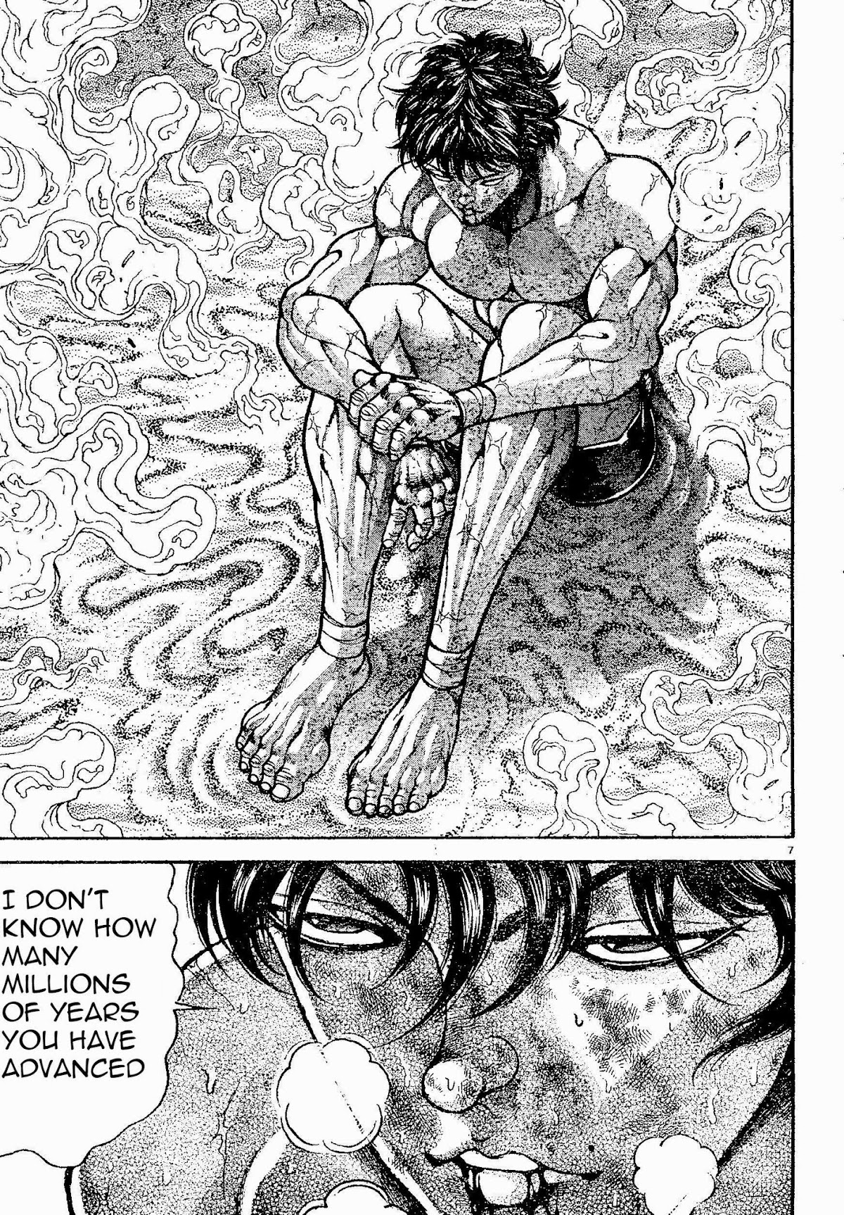 Hanma Baki Chapter 20.162 page 6 - Vol.20 Chapter 162: Weak Food Strong Meat