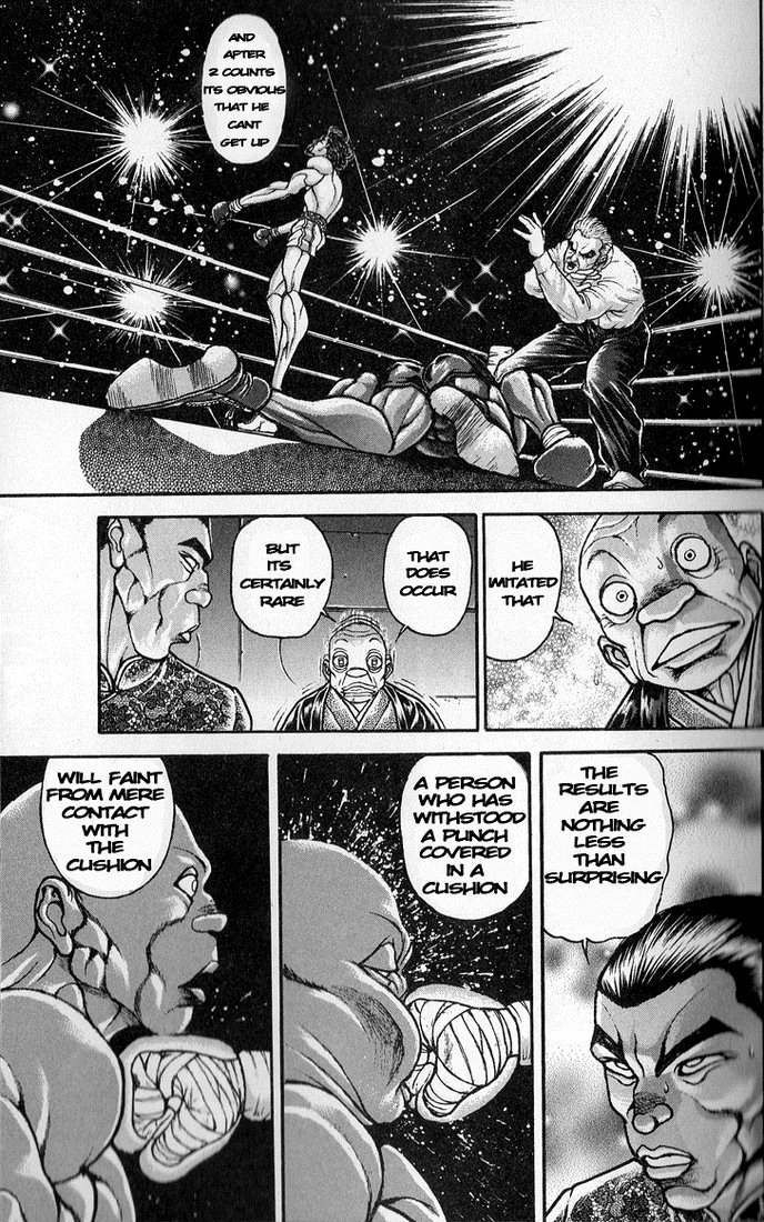 Hanma Baki Chapter 20.163 page 11 - Vol.20 Chapter 163: A piece of skin