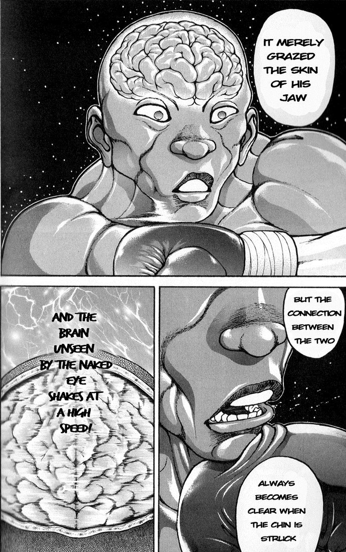 Hanma Baki Chapter 20.163 page 12 - Vol.20 Chapter 163: A piece of skin