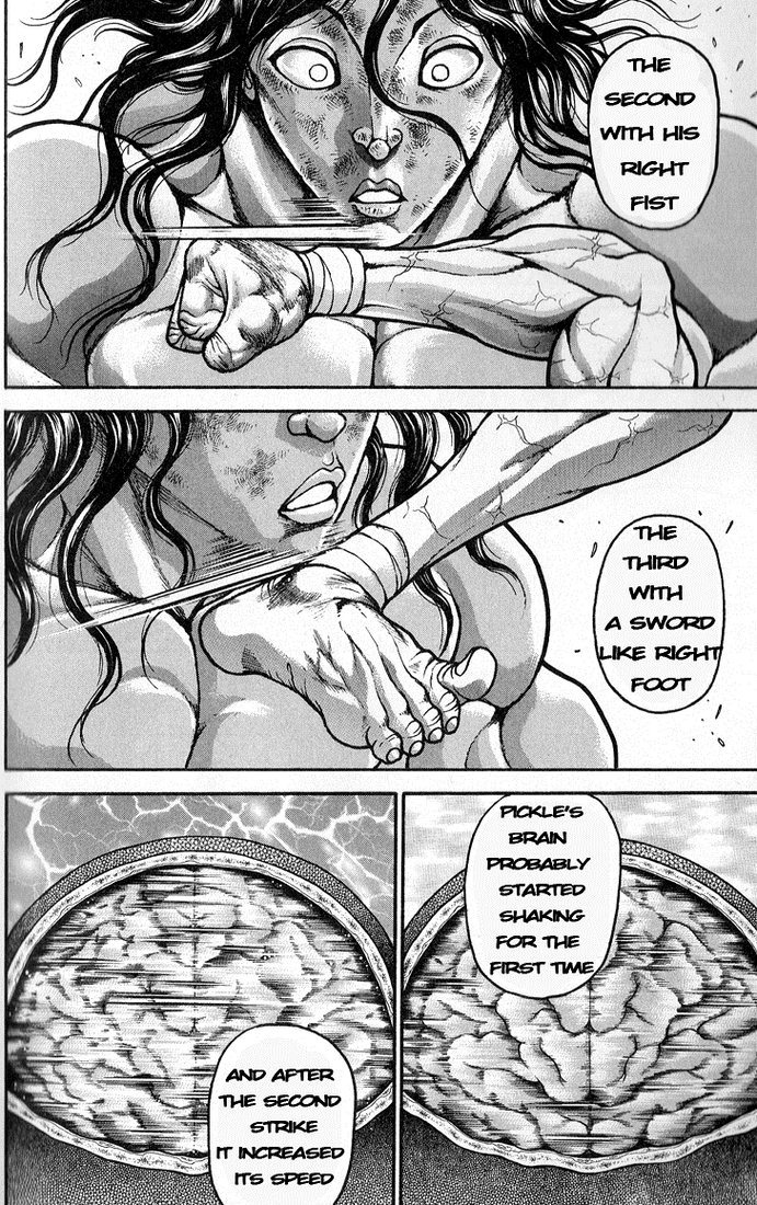 Hanma Baki Chapter 20.163 page 14 - Vol.20 Chapter 163: A piece of skin