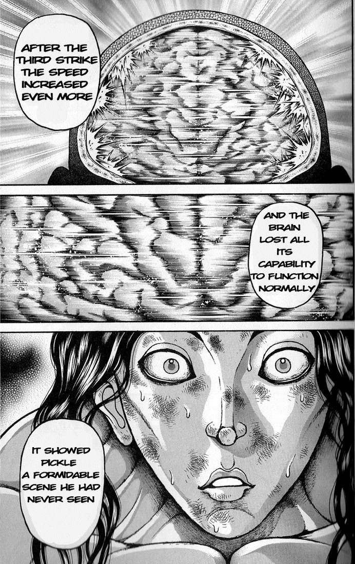 Hanma Baki Chapter 20.163 page 15 - Vol.20 Chapter 163: A piece of skin