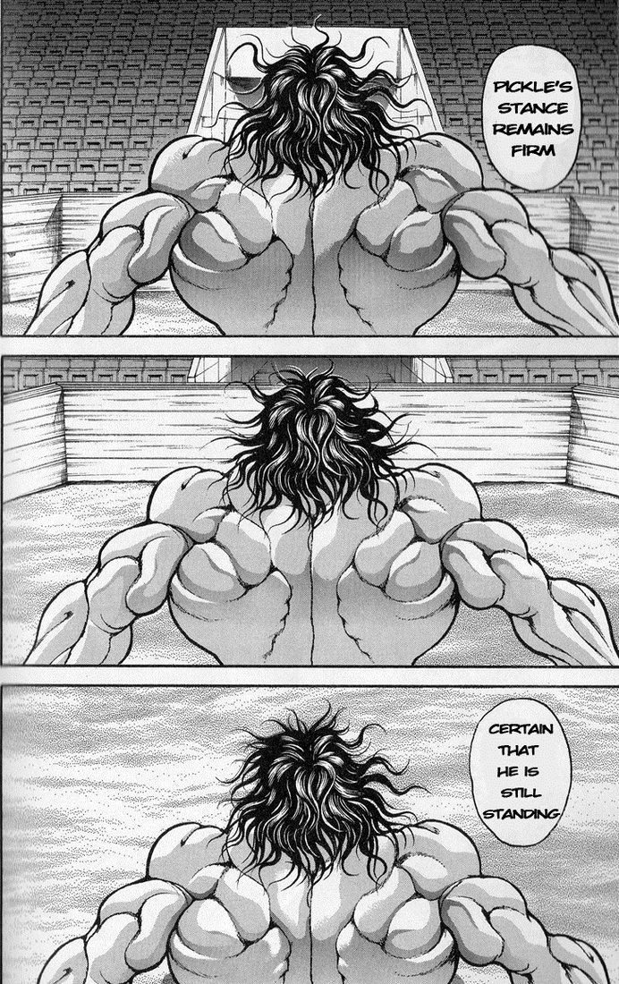 Hanma Baki Chapter 20.163 page 16 - Vol.20 Chapter 163: A piece of skin