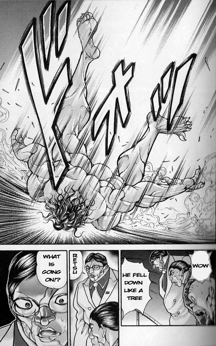 Hanma Baki Chapter 20.163 page 5 - Vol.20 Chapter 163: A piece of skin