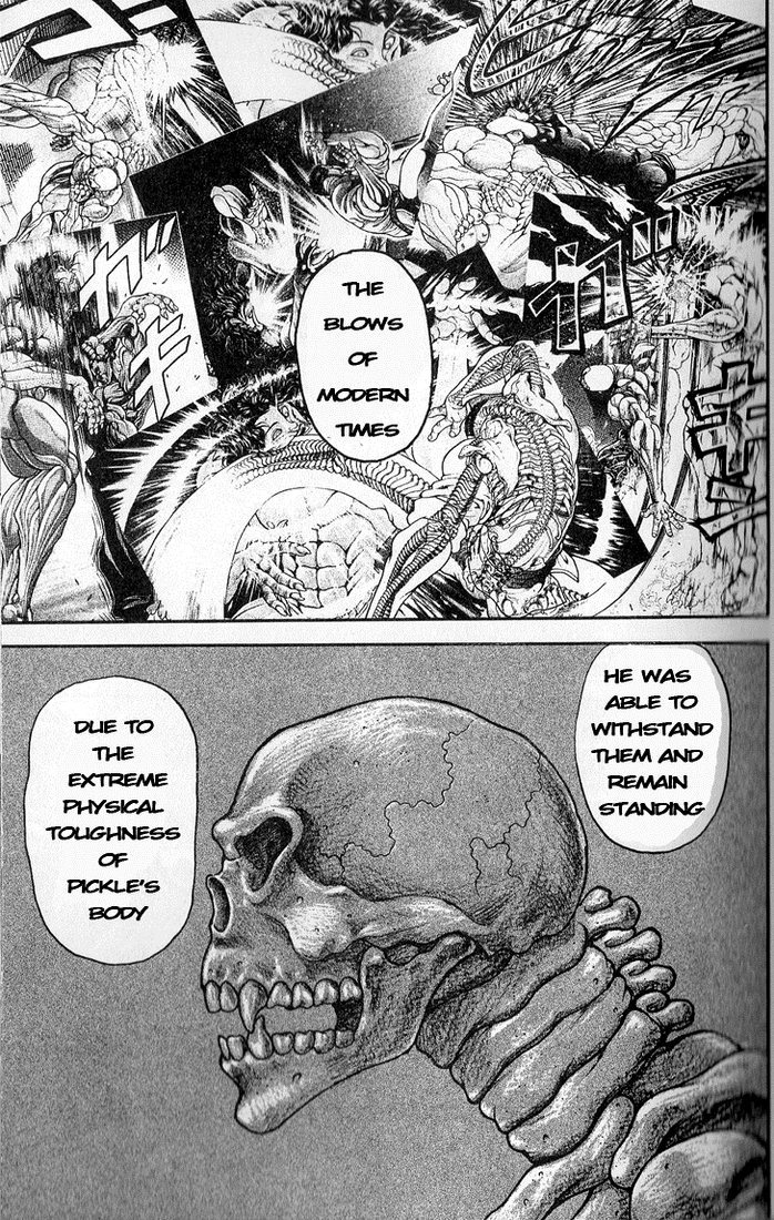 Hanma Baki Chapter 20.163 page 7 - Vol.20 Chapter 163: A piece of skin