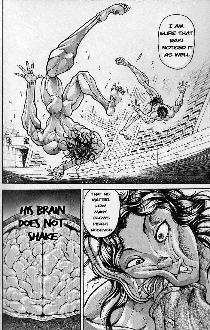 Hanma Baki Chapter 20.163 page 8 - Vol.20 Chapter 163: A piece of skin