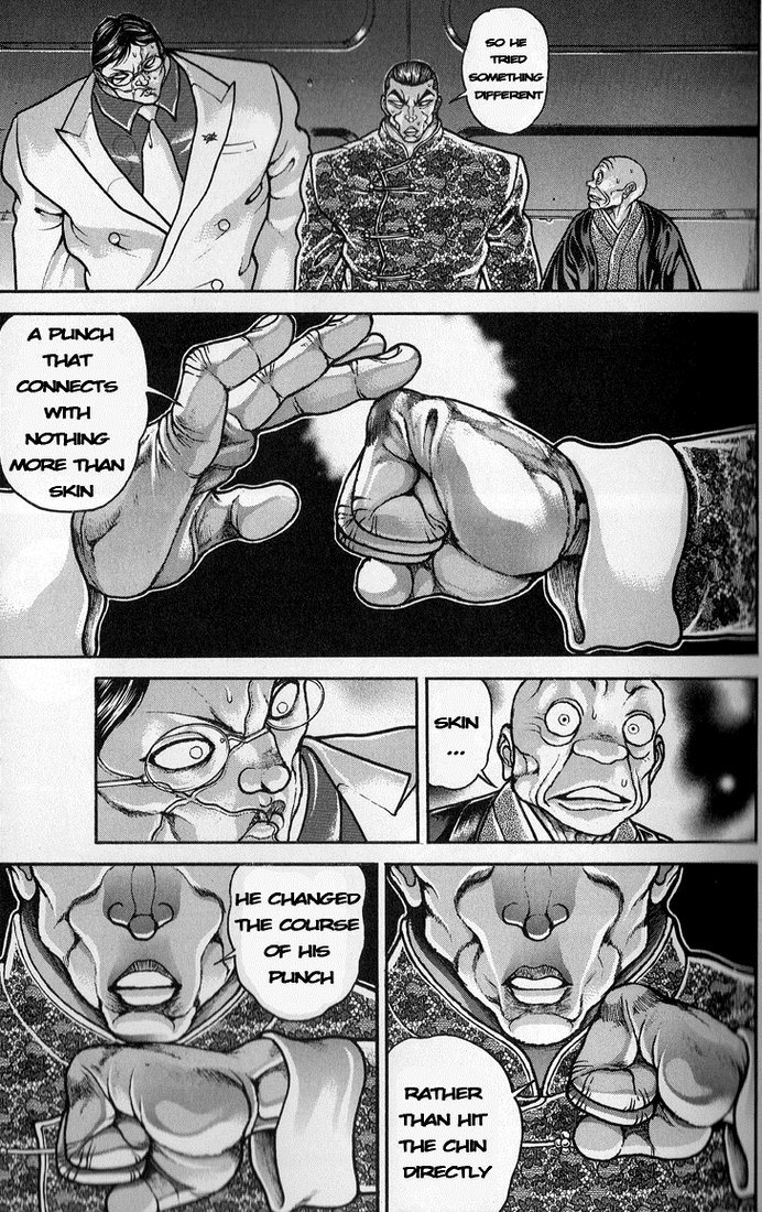Hanma Baki Chapter 20.163 page 9 - Vol.20 Chapter 163: A piece of skin