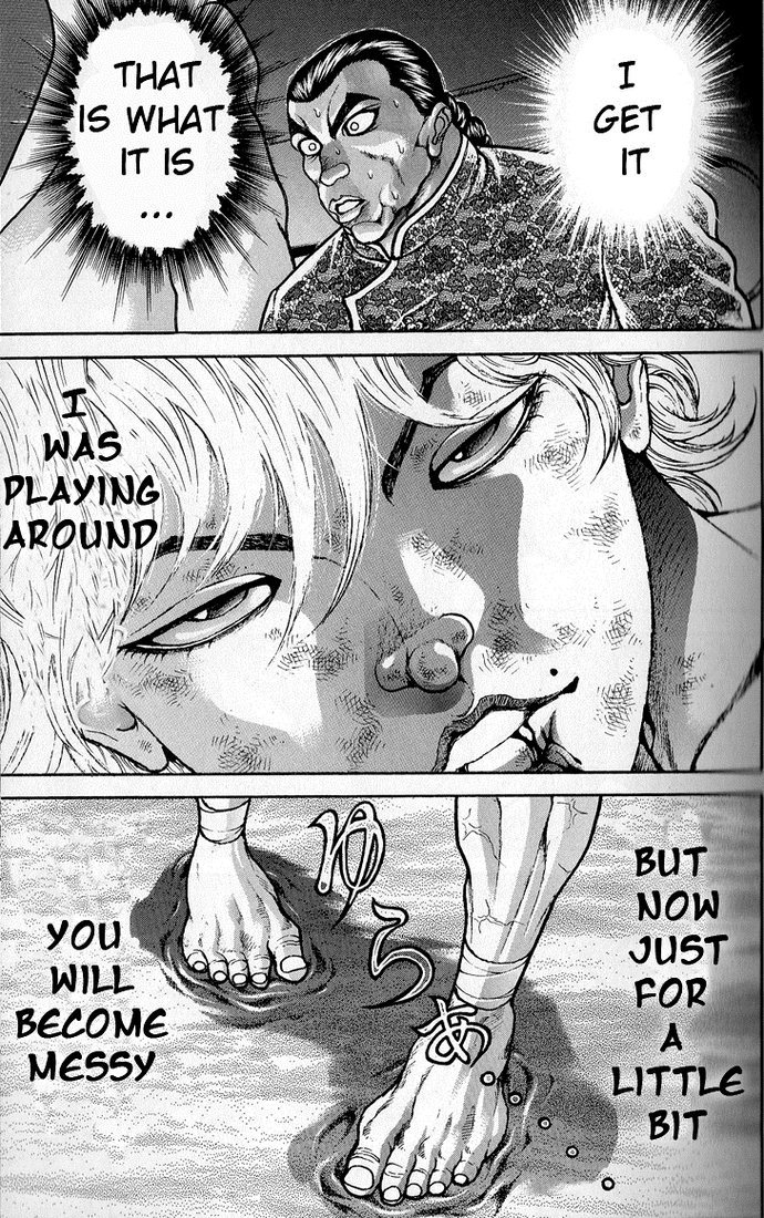 Hanma Baki Chapter 20.164 page 13 - Vol.20 Chapter 164: A Flat Blow