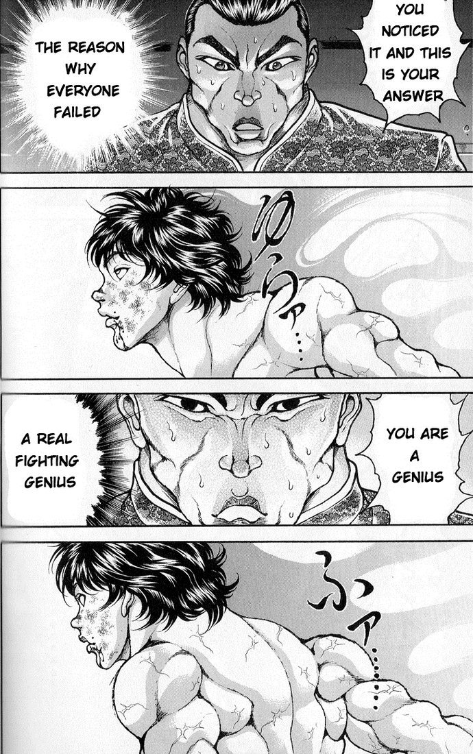 Hanma Baki Chapter 20.164 page 14 - Vol.20 Chapter 164: A Flat Blow