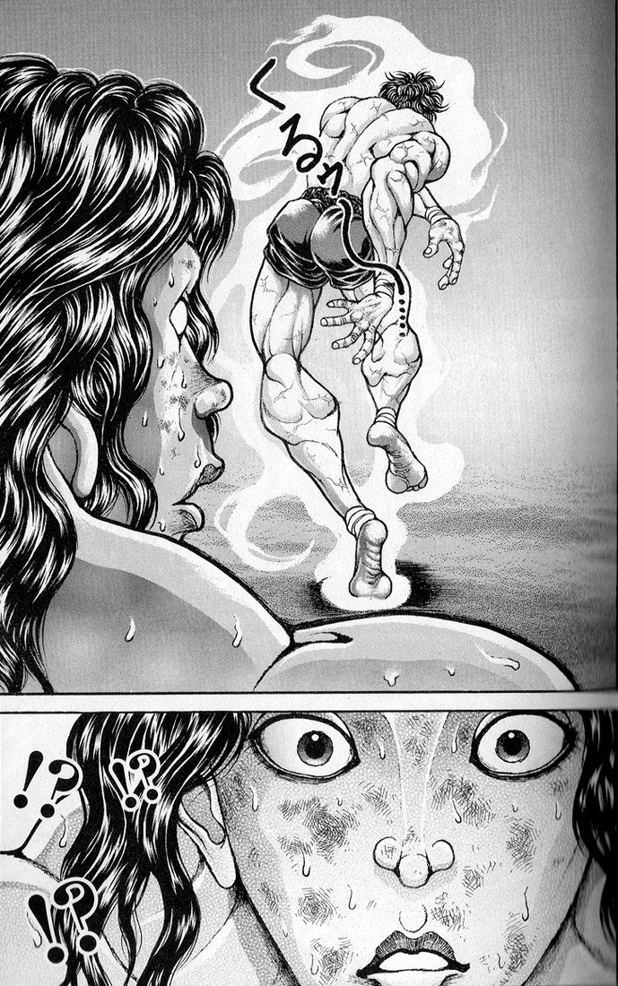 Hanma Baki Chapter 20.164 page 15 - Vol.20 Chapter 164: A Flat Blow