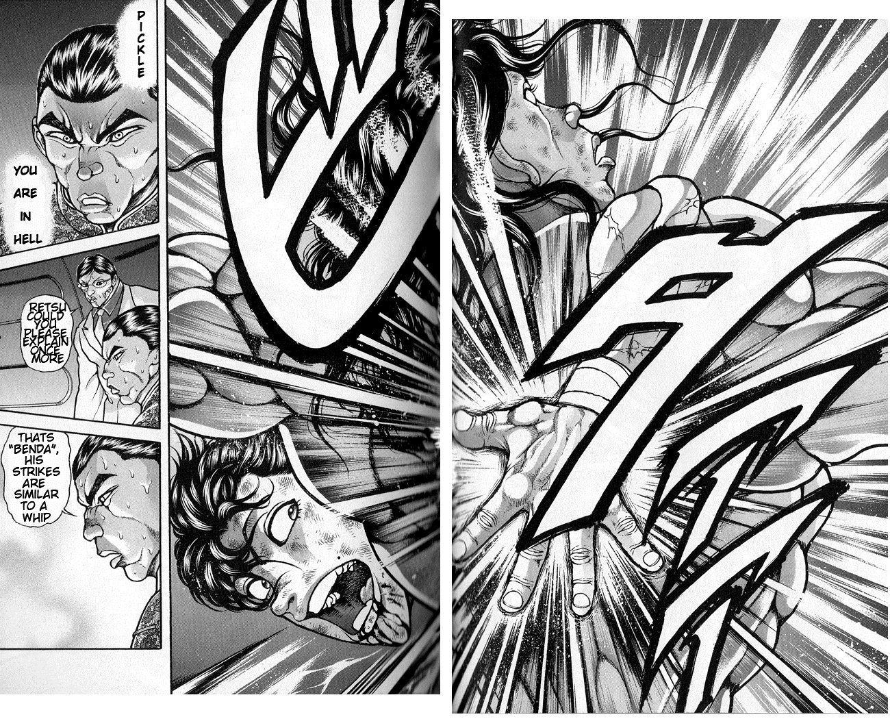 Hanma Baki Chapter 20.164 page 18 - Vol.20 Chapter 164: A Flat Blow