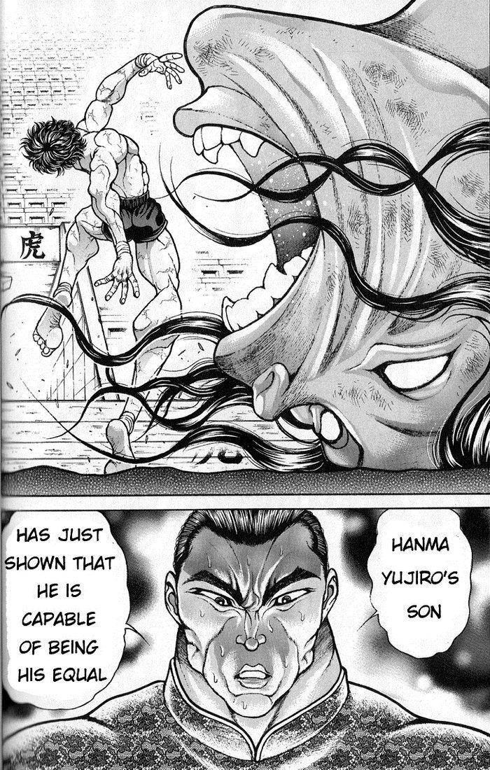 Hanma Baki Chapter 20.164 page 19 - Vol.20 Chapter 164: A Flat Blow
