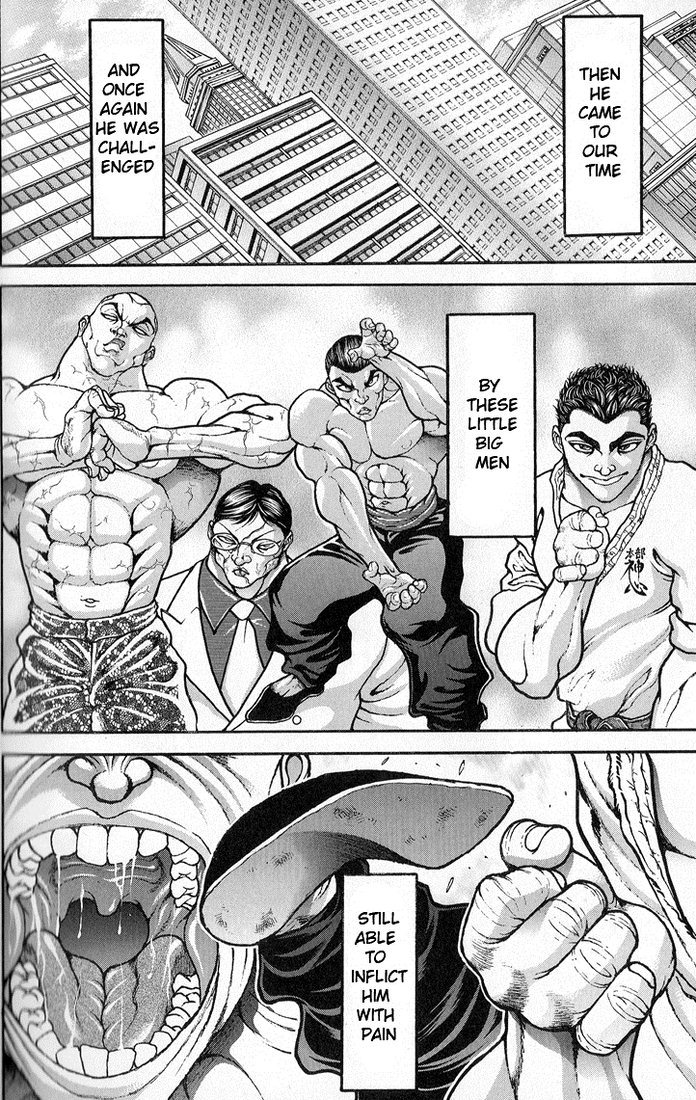Hanma Baki Chapter 20.164 page 4 - Vol.20 Chapter 164: A Flat Blow