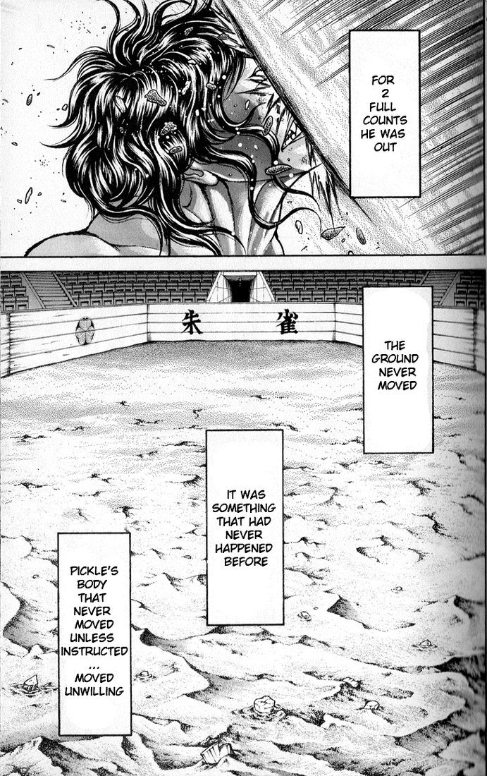 Hanma Baki Chapter 20.164 page 7 - Vol.20 Chapter 164: A Flat Blow