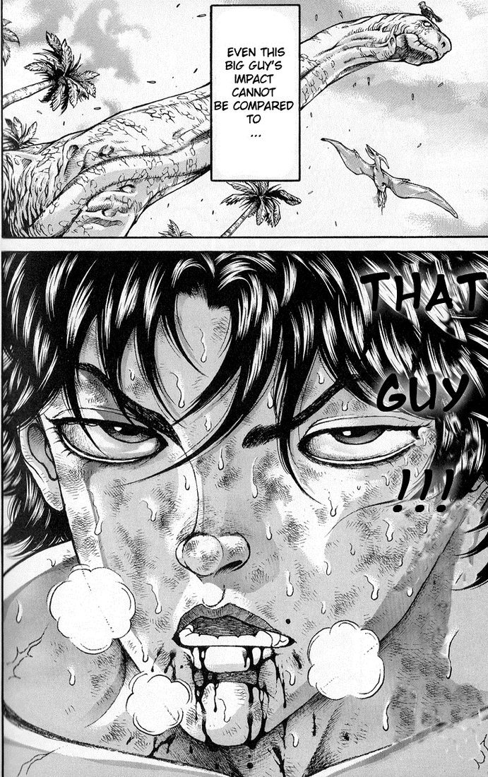 Hanma Baki Chapter 20.164 page 8 - Vol.20 Chapter 164: A Flat Blow