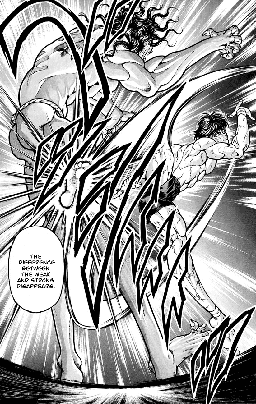 Hanma Baki Chapter 20.165 page 11 - Vol.20 Chapter 165: Columbus' Egg