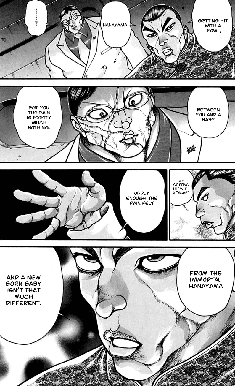 Hanma Baki Chapter 20.165 page 14 - Vol.20 Chapter 165: Columbus' Egg