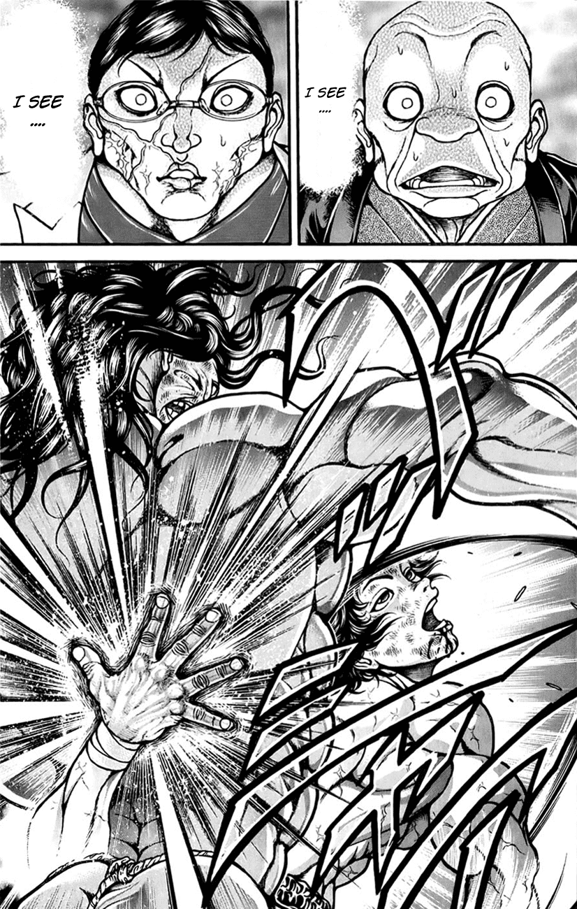 Hanma Baki Chapter 20.165 page 15 - Vol.20 Chapter 165: Columbus' Egg