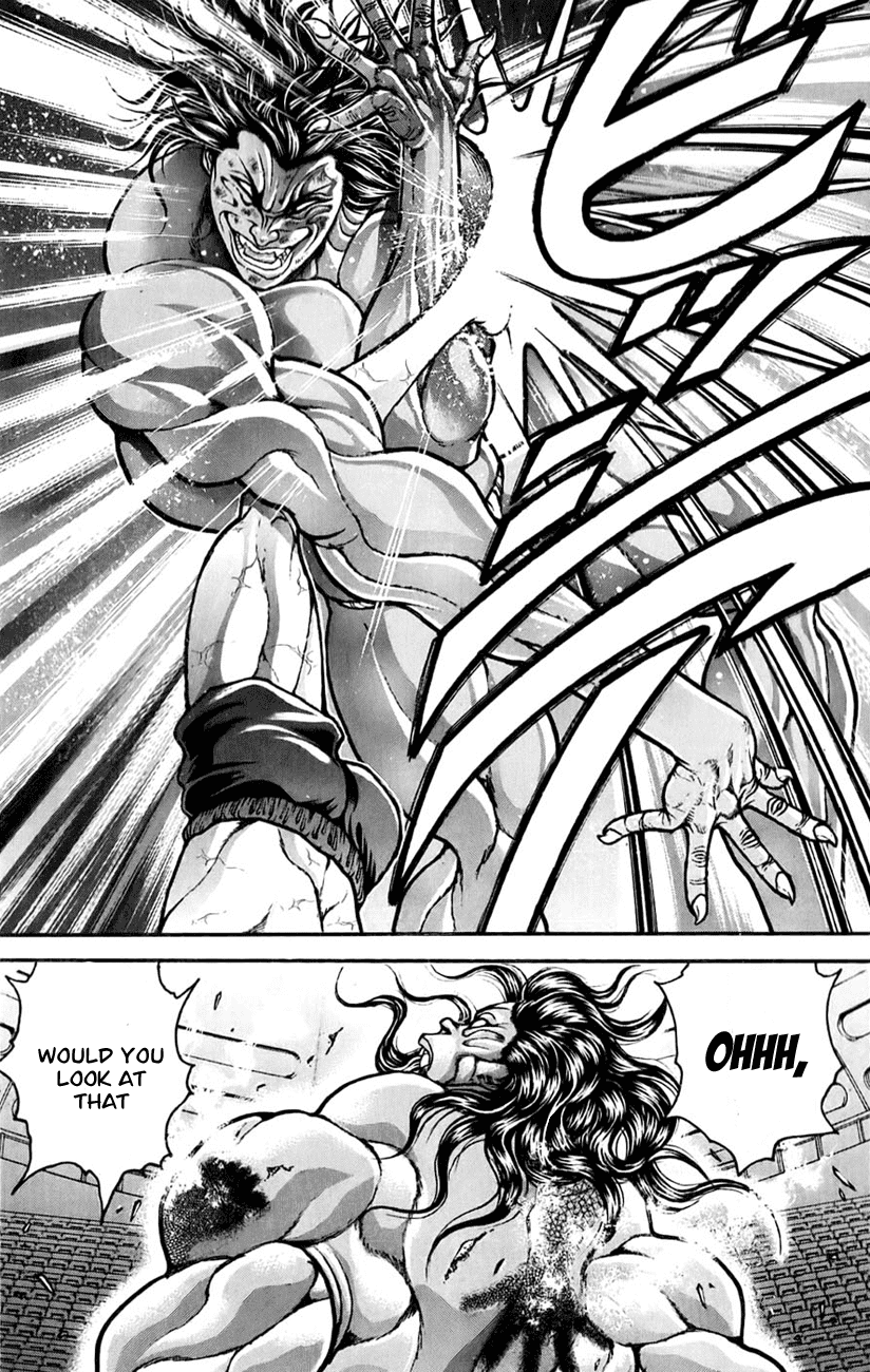 Hanma Baki Chapter 20.165 page 19 - Vol.20 Chapter 165: Columbus' Egg