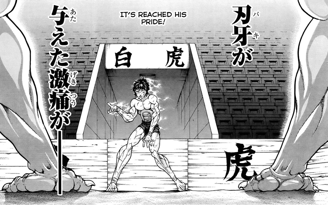 Hanma Baki Chapter 20.165 page 23 - Vol.20 Chapter 165: Columbus' Egg