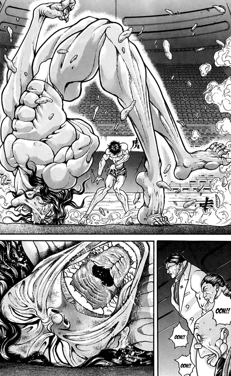Hanma Baki Chapter 20.165 page 6 - Vol.20 Chapter 165: Columbus' Egg