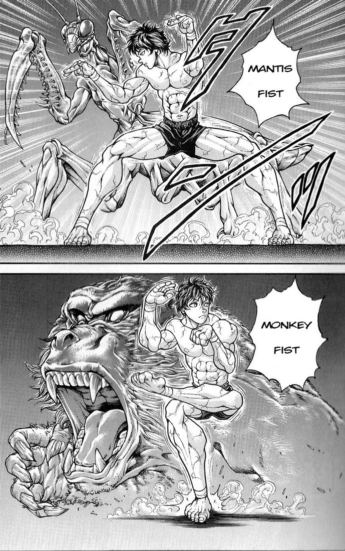 Hanma Baki Chapter 20.166 page 10 - Vol.20 Chapter 166: Full Possession