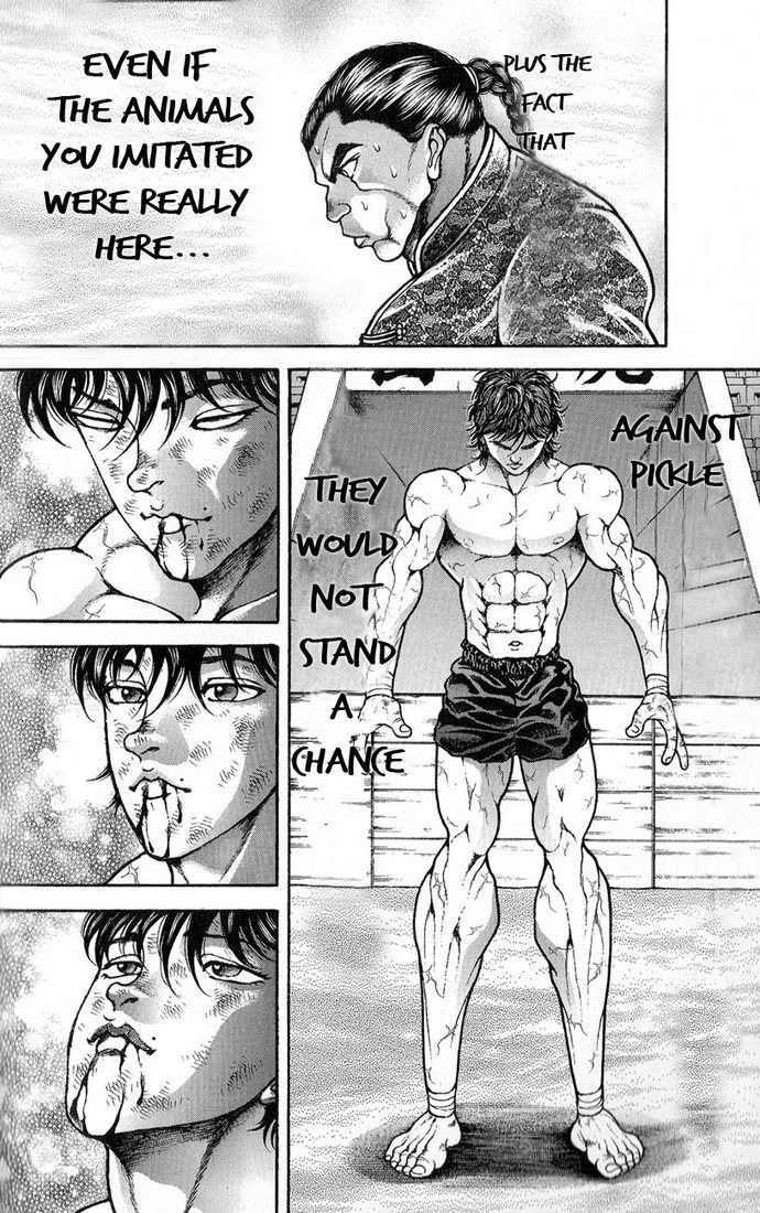 Hanma Baki Chapter 20.166 page 13 - Vol.20 Chapter 166: Full Possession