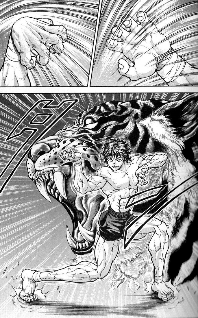 Hanma Baki Chapter 20.166 page 6 - Vol.20 Chapter 166: Full Possession