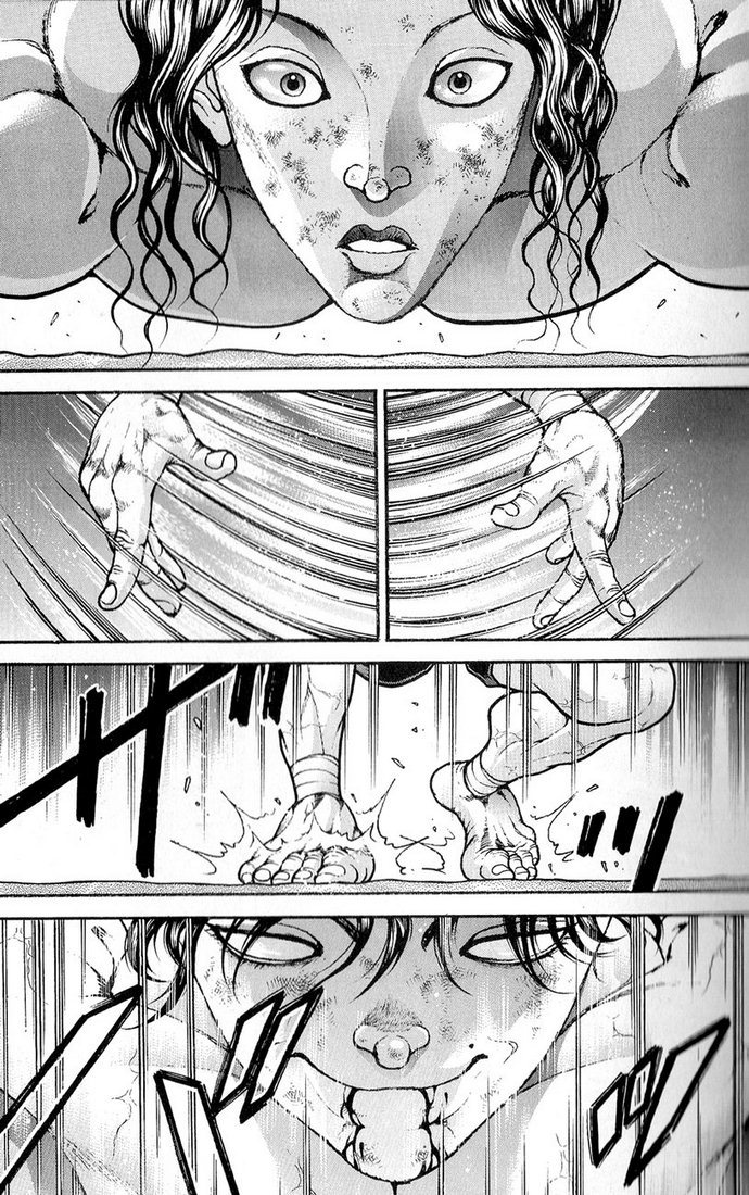 Hanma Baki Chapter 20.166 page 8 - Vol.20 Chapter 166: Full Possession